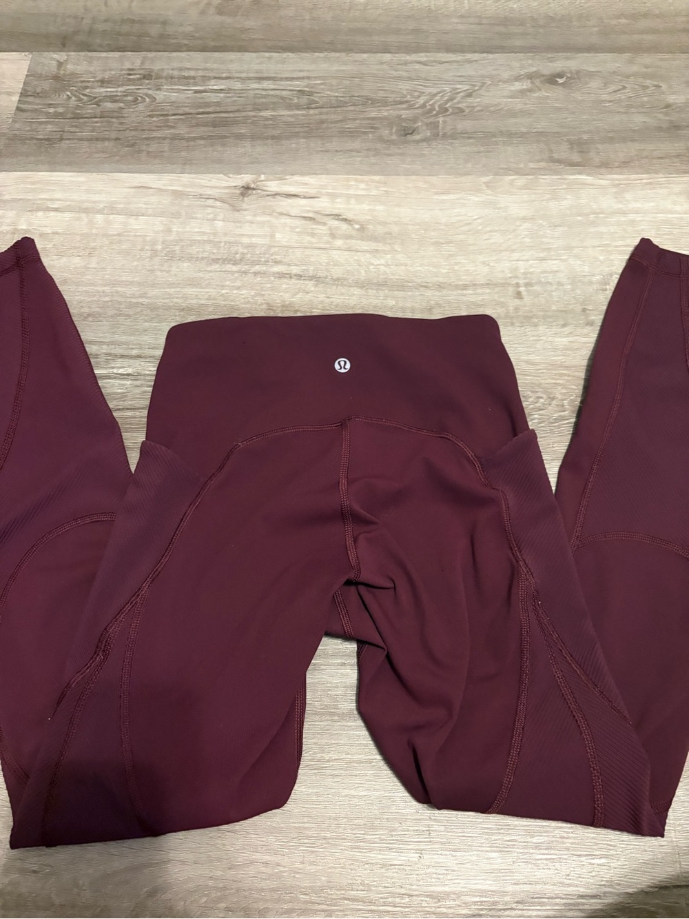 lululemon athletica Burgundy High-Rise Leggings